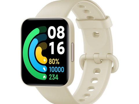 Смарт часы, Xiaomi, Poco Watch, M2131W1, Дисплей 1.6" AMOLED, Разрешение 320 x 360, Водонепроницаемые (5 АТМ), GPS+GLONASS, Galileo, BDS, Батарея 225 мАч, Вес 31 гр, Бежевый