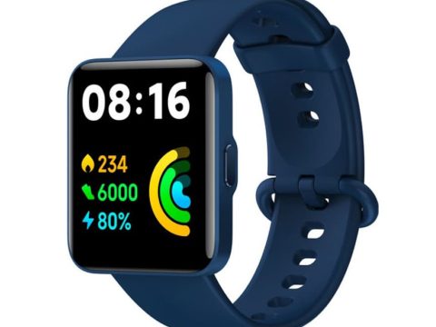 Смарт часы, Xiaomi, Poco Watch, M2131W1, Дисплей 1.6" AMOLED, Разрешение 320 x 360, Водонепроницаемые (5 АТМ), GPS+GLONASS, Galileo, BDS, Батарея 225 мАч, Вес 31 гр, Синий