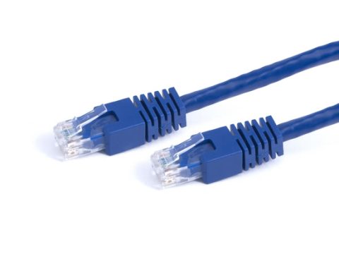 Патч Корд, SHIP, S6025BL0100-P, Cat.6, UTP, LSZH, RJ-45, 1 м, Синий, Пол. пакет