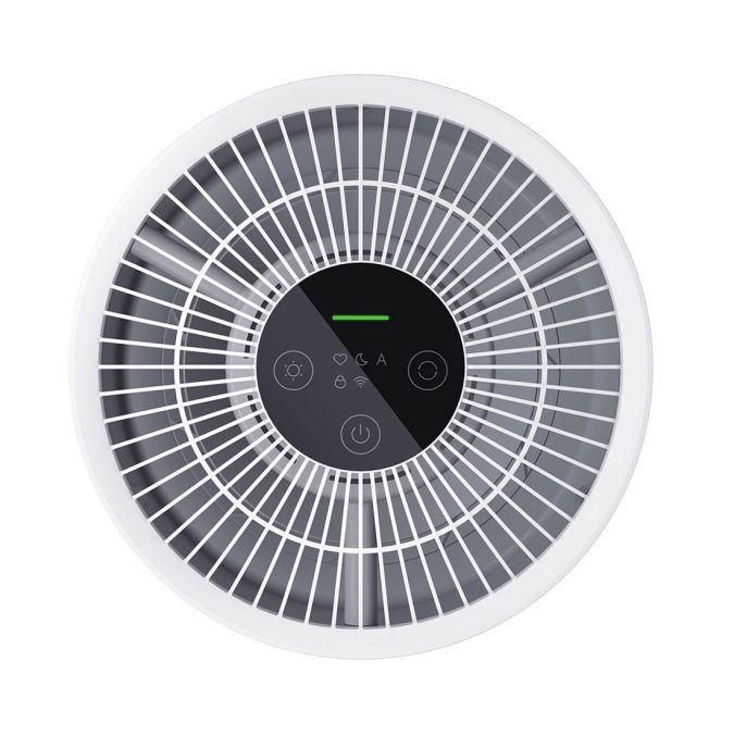 Очиститель воздуха, Xiaomi, Smart Air Purifier 4 Compact, AC-M18-SC/BHR5860EU, Трехслойная очистка, Обслуживаемая площадь 16-27 м2, Высокоэффективная фильтрация, 2.4 GHz Wi-Fi, Вес 2.2 кг, Белый
