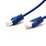 Патч Корд, SHIP, S7025BL0100-P, Cat.6, FTP, LSZH, RJ-45, 1 м, Синий, Экранированный, Пол. пакет