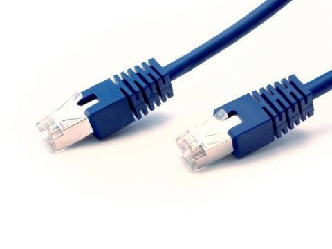 Патч Корд, SHIP, S7025BL0100-P, Cat.6, FTP, LSZH, RJ-45, 1 м, Синий, Экранированный, Пол. пакет