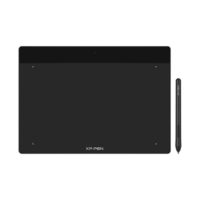 Графический планшет, XP-Pen, Deco Fun L BK, Разрешение 5080 lpi, Чувствительность к нажатию 8192, Интерфейс USB-C, Рабочая область 10"х6.27", Чёрный