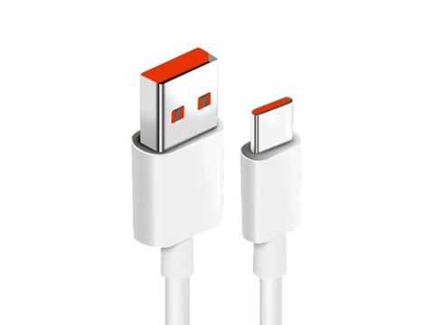 Интерфейсный кабель, Xiaomi, 6A Type-A to Type-C Cable, BHR6032GL/H26250, TPE, 100см, 20V-6F Max, Белый