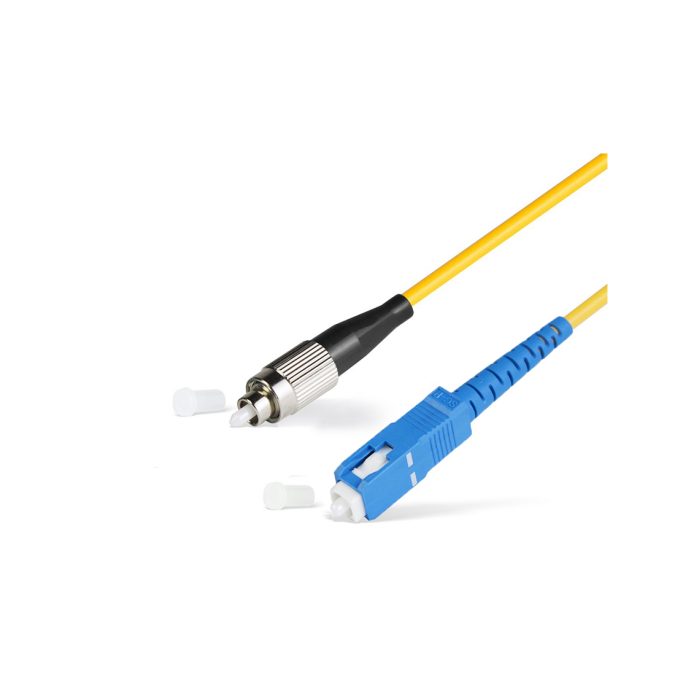 Патч корд оптоволоконный,, SC/UPC-FC/UPC SM 9/125 Simplex 3.0мм 1 м, LSZH