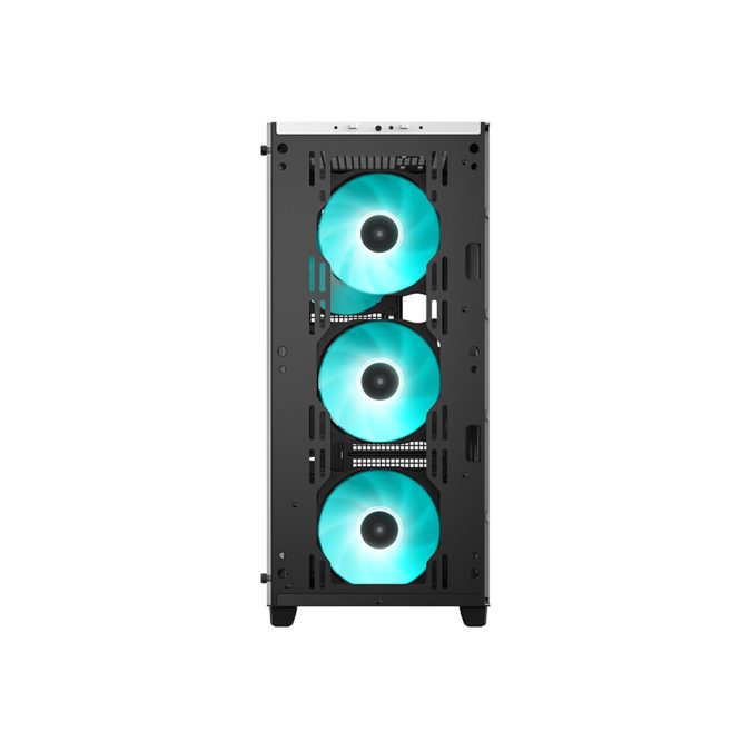 Компьютерный корпус, Deepcool, CC560 WH V2 R-CC560-WHGAA4-G-2, ATX/Micro ATX, USB 3.0*1/2.0*1, HD-Audio+Mic, 3*120mm Led Mint/1*120mm Led Mint , Высота процессорного кулера до 163мм, Длина VGA до 370мм, 2*3.5"/2+1*2.5", Слот 7, Сталь 0,6, 416x210x477мм, Без Б/П, Белый
