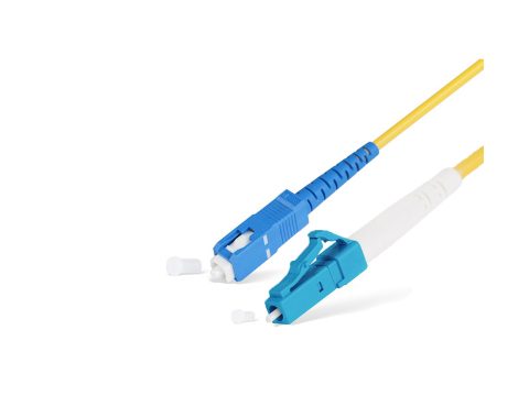 Патч корд оптоволоконный,, SC/UPC-LC/UPC SM 9/125 Simplex 3.0мм 1 м, LSZH