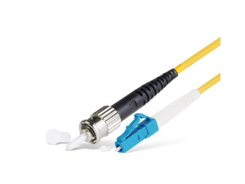Патч корд оптоволоконный,, LC/UPC-ST/UPC SM 9/125 Simplex 3.0мм 1 м, LSZH