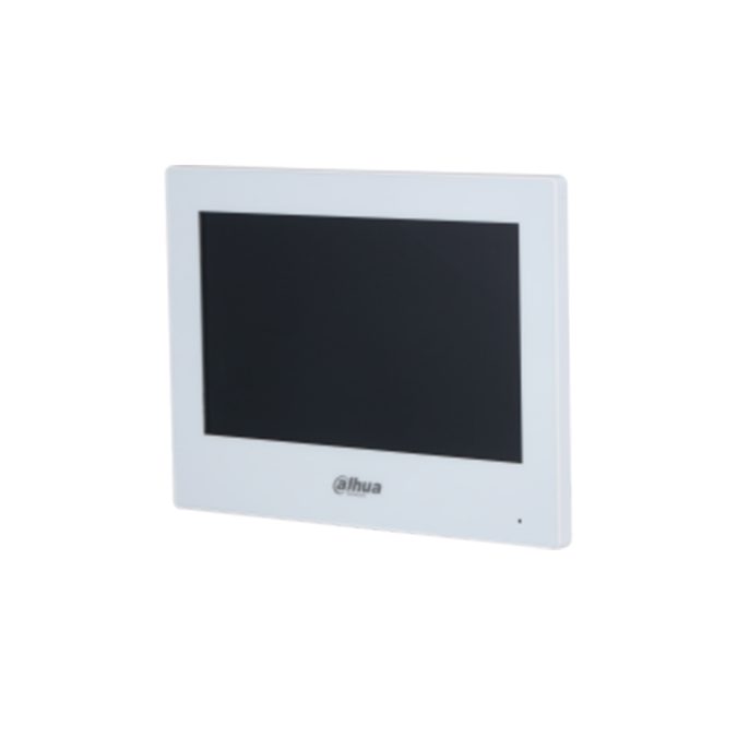 Монитор, Dahua, DHI-VTH2621G-P, монитор видеодомофона IP 7 дюймовый, ёмкостной сенсорный экран.
