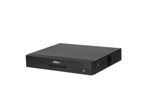 Гибридный видеорегистратор, Dahua, DH-XVR5104HS-I3, Двухпотоковое сжатие видео H.265 + / H.265, Поддерживает видеовходы HDCVI / AHD / TVI / CVBS / IP, Макс.6 каналов входов IP-камеры, каждый канал до 6MP