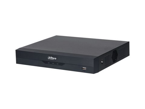 Гибридный видеорегистратор, Dahua, DH-XVR5116HS-I3, 16 каналов, HDCVI, TVI, AHD, CVBS, IP, Квадруплекс, Разрешение записи: 5M-N, 4M-N, 1080P, 1080N, 720P, 960H, D1, CIF, Выходы видео: 1 разъем HDMI, 1 разъем VGA, 1 SATA до 10Tb, DC 12V/2A