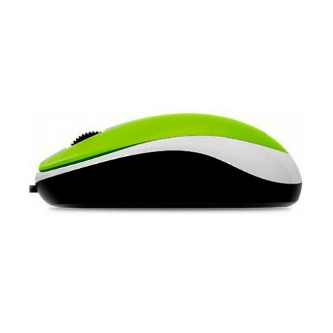 Компьютерная мышь, Genius, DX-120, Оптическая, 1000dpi, USB, Длина кабеля 1,5 метра, Зелёная