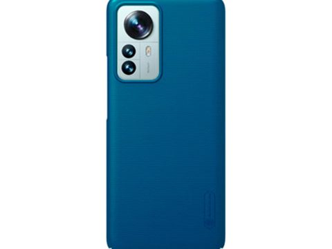 Чехол для телефона, NILLKIN, для Xiaomi 12 Pro, SFS-03, Super Frosted Shield, Синий