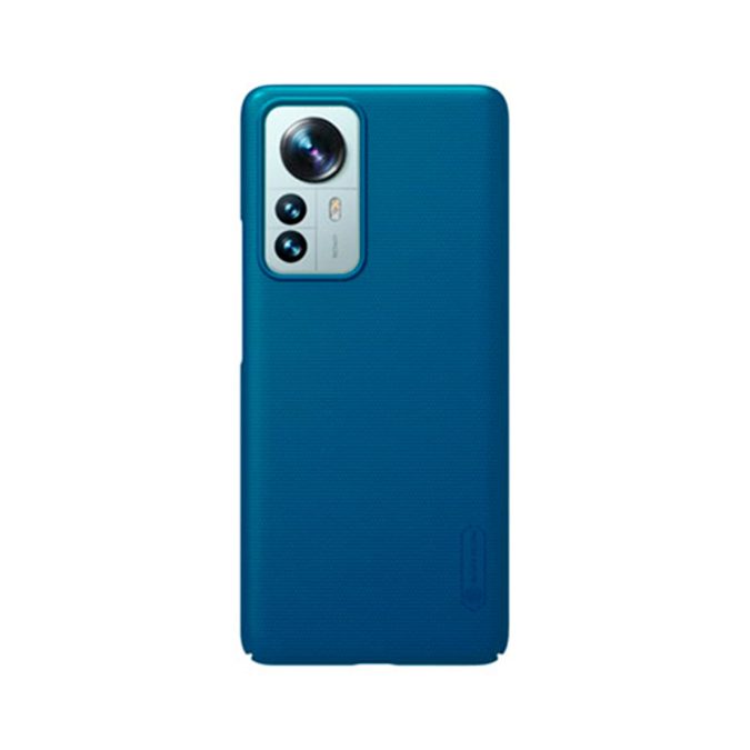 Чехол для телефона, NILLKIN, для Xiaomi 12 Pro, SFS-03, Super Frosted Shield, Синий