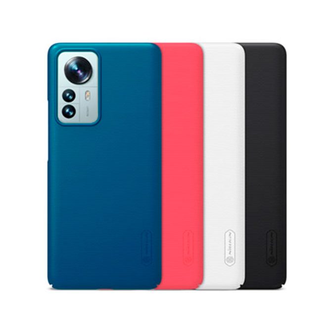 Чехол для телефона, NILLKIN, для Xiaomi 12 Pro, SFS-03, Super Frosted Shield, Синий