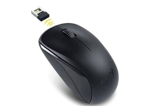 Компьютерная мышь, Genius, NX-7000, 3D, Оптическая, 1200dpi, Беcпроводная 2.4ГГц, 58x39x100 мм, Черный