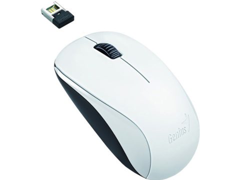 Компьютерная мышь, Genius, NX-7000, 3D, Оптическая, 1200dpi, Беcпроводная 2.4ГГц, Белый