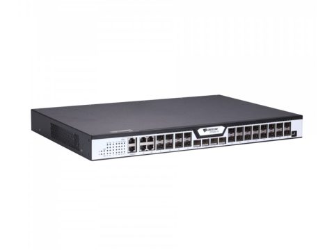 Станционный терминал OLT, BDCOM, GP3600-16B-2AC, 16 PON портов, 4 GE SFP портов, 4 GE SFP/RJ45 комбо порта, 4 10GE SFP+ портов, 2xAC 100-240V, 19-inch standard rack-mounted