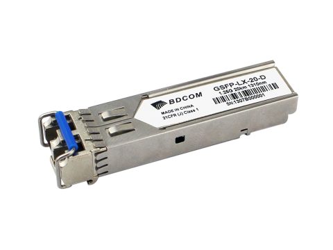 Трансивер, BDCOM, GSFP-LX-20-D, SFP, single-mode, 1000Base-LX20, 1310nm, 20Кm, LC duplex