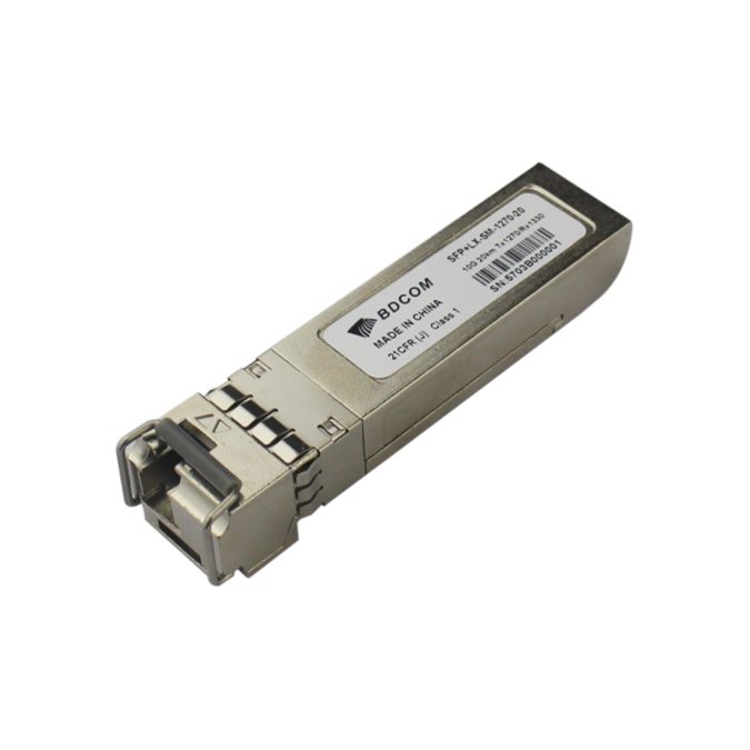Трансивер, BDCOM, SFP+LX-SM-1330-20, SFP+, single-mode, WDM, 10GE, TX1330/RX1270, 20Кm, LC simplex
