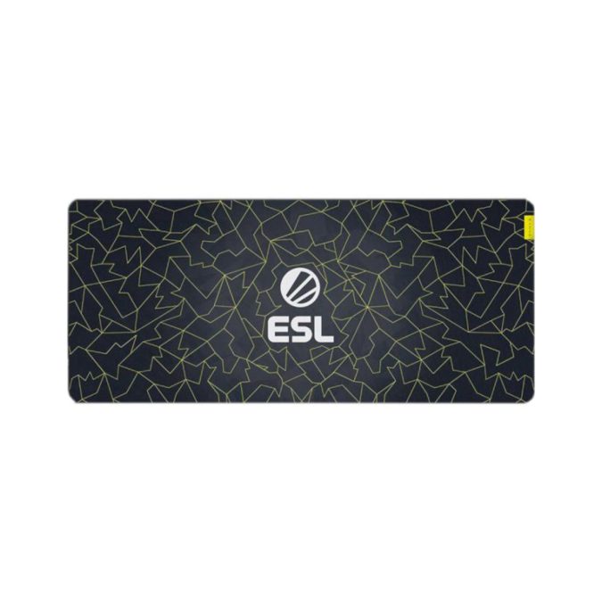 Коврик для компьютерной мыши, Razer, Gigantus V2 XXL - ESL Edition, RZ02-03332500-R3M1, 940*410*4мм, Микротекстурированная тканевая поверхность, Резиновое основание, Чёрно-желтый