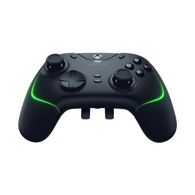 Геймпад, Razer, Wolverine V2 Chroma, RZ06-04010100-R3M1, Работает с Xbox One, Xbox Series X | S или ПК (Windows® 10 и выше), 6 дополнительных многофункциональных кнопок, Сменные насадки джойстиков, Аналоговый аудио разъем 3,5 мм, Чёрный