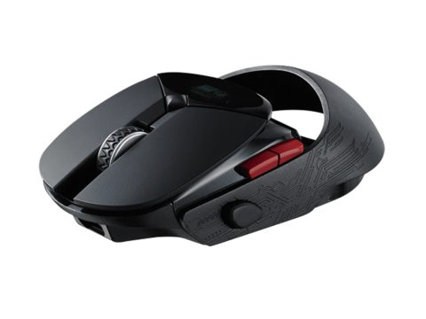 Компьютерная мышь, Rapoo, VT960S, Игровая, Оптическая, Комбинированная, USB/Беспроводная, Встроенный аккумулятор, 2.4GHz, 16000dpi, LED подсветка, Тканевая оплетка кабеля, Металлический корпус, Черный