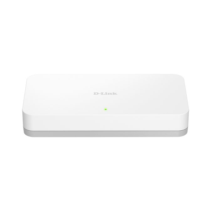 Коммутатор, D-Link, DGS-1008A/F1A, Неуправляемый, 8 портов 10/100/1000Base-T