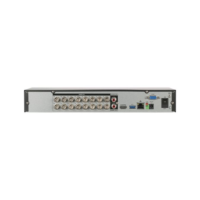 Гибридный видеорегистратор, Dahua, DH-XVR5116H-4KL-I3, 16-канальный пента-брид 4K Value/5MP Mini 1U 1HDD Цифровой видеомагнитофон WizSense