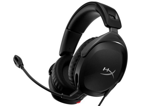 Гарнитура, HyperX, 519T1AA, Cloud Stinger 2 Wired, Микрофон поворотный гибкий, Динамики 50 мм, 97,5 дБ, 10Гц–28кГц, DTS Headphone:X, Чёрный, Цветная коробка