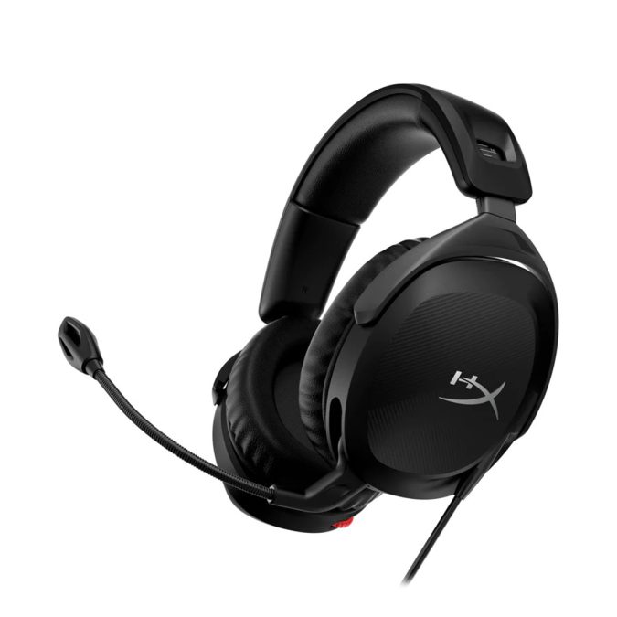 Гарнитура, HyperX, 519T1AA, Cloud Stinger 2 Wired, Микрофон поворотный гибкий, Динамики 50 мм, 97,5 дБ, 10Гц–28кГц, DTS Headphone:X, Чёрный, Цветная коробка