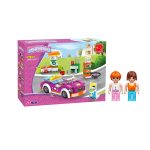 Игровой конструктор, Keyixing, 24422, Мир Чудес, Стильная заправочная станция, 2 минифигурки, 190 деталей, Цветная коробка