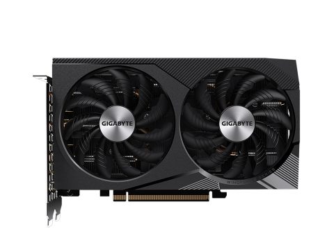Видеокарта, Gigabyte, RTX3060 WINDFORCE OC 12G (GV-N3060WF2OC-12GD) 4719331311193/4719331312862, GDDR6, 192bit, 2-HDMI, 2-DP, Windforce 2X Fan, 198*121*39 мм, Цветная коробка
