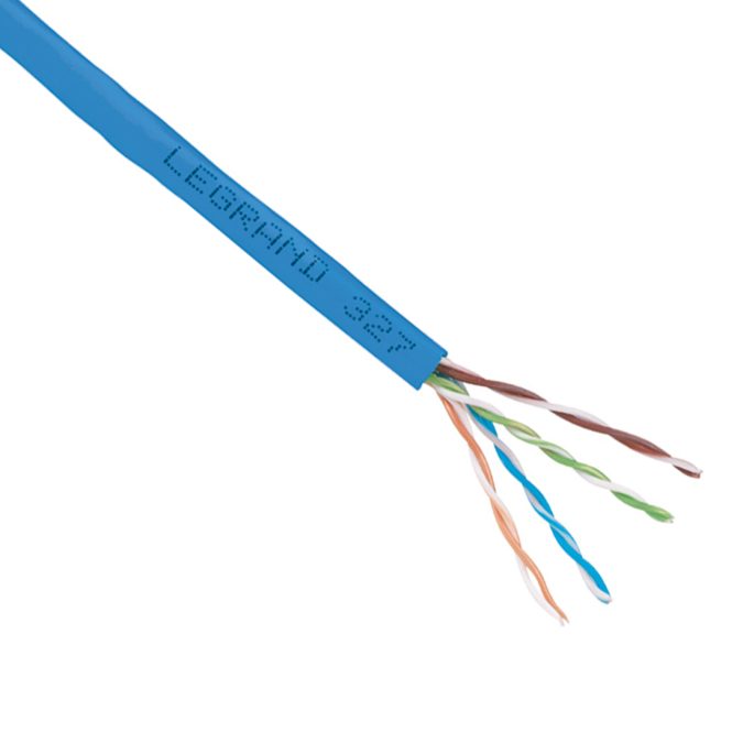 Кабель сетевой, Legrand, 032755, Cat.6, U/UTP, 4x2x1/0.56мм, PVC, 305 м/б