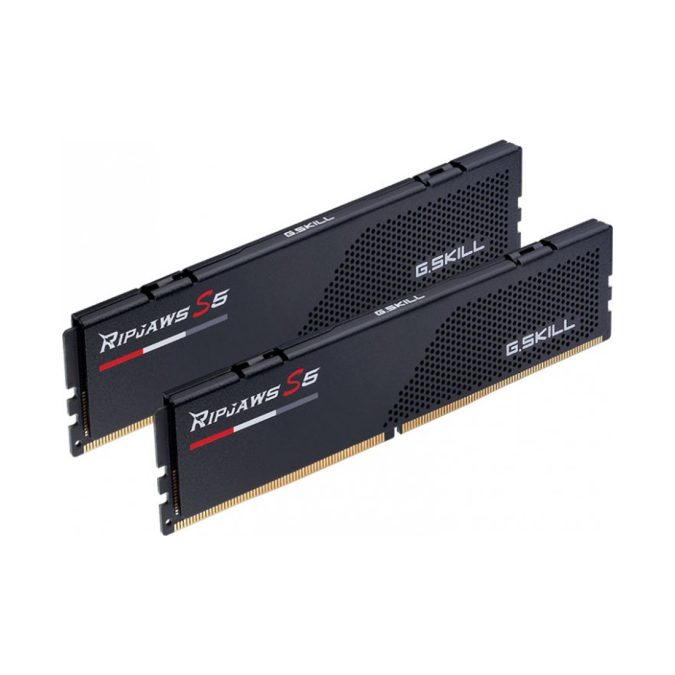 Комплект модулей памяти, G.SKILL, Ripjaws S5 F5-5200J4040A16GX2-RS5K (Kit 2x16GB), DDR5, 32GB, DIMM , Чёрный