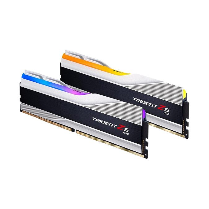 Комплект модулей памяти, G.SKILL, Trident Z5 RGB F5-6000J3238G32GX2-TZ5RS (Kit 2x32GB), DDR5, 64GB, DIMM , Серебристый