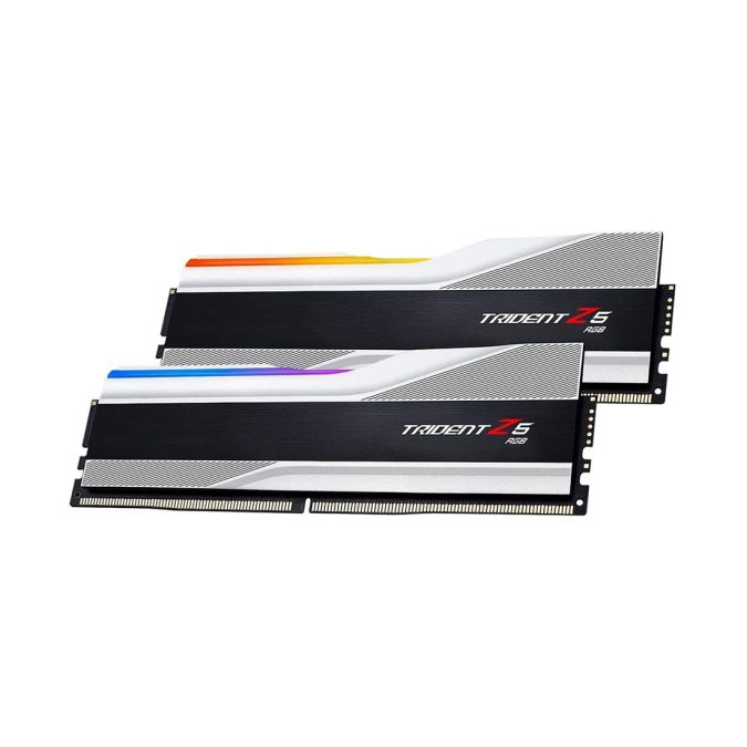 Комплект модулей памяти, G.SKILL, Trident Z5 RGB F5-6000J3238G32GX2-TZ5RS (Kit 2x32GB), DDR5, 64GB, DIMM , Серебристый