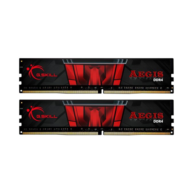 Комплект модулей памяти, G.SKILL, Aegis F4-3200C16D-16GIS (Kit 2x8GB), DDR4, 16GB, DIMM