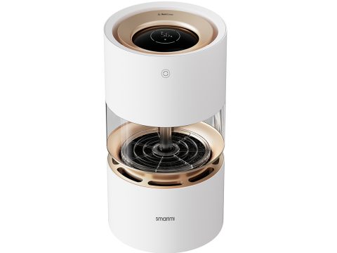 Увлажнитель воздуха, Smartmi, Humidifier Rainforest (CJJSQ06ZM), Скорость испарения 200 мл/ч, Объем 3 л, Обслуживаемая площадь 11-20 м.кв, Белый