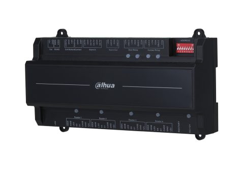 Сетевой контроллер, Dahua, DHI-ASC2202B-D (12В), Контроллер доступа для 2 дверей и 2 направлений