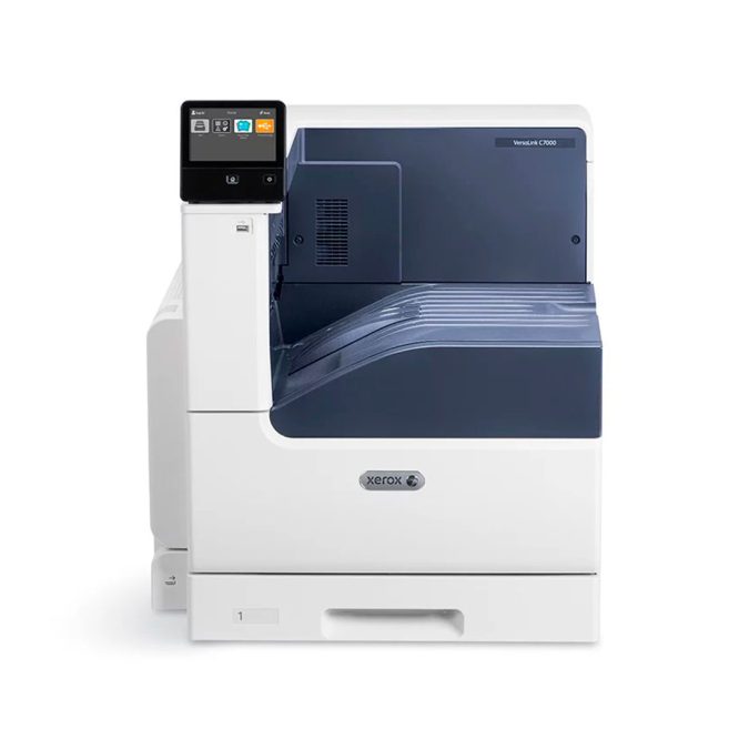 Цветной принтер, Xerox, VersaLink C7000DN, C7000V_DN, Лазерный , А3, 35 стр./мин., Подача 620 листов, Сенсорный дисплей 5", 1.05 ГГц CPU, 2 ГБ RAM, USB 3.0, Ethernet 10/100/1000, NFC