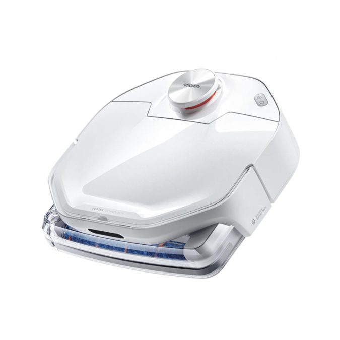 Робот-пылесос, Smartmi, VortexWave Robot Vacuum Cleaner/ZNXDJQR01ZM, Функция влажной уборки, LDS навигация, Мощность всасывания 4000 Па, Батарея 5200 мАч, Площадь уборки до 98 м, Голосовые уведомления, Белый