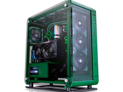 Компьютерный корпус, Thermaltake, Core P6 TG Racing Green, CA-1V2-00MCWN-00, Mid Tower, ATX/M-ATX/Mini-ITX/CEB, Type-C*1, USB 3.0*2, USB 2.0*2, HD Audio, Высота процессорного куллера до 180мм, Длина VGA до 458мм, 4*3,5"/8*2,5", Сталь, 3*Закаленное стекло 4мм, 565*255*530мм, Без Б/П, Зеленый