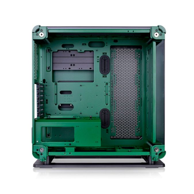 Компьютерный корпус, Thermaltake, Core P6 TG Racing Green, CA-1V2-00MCWN-00, Mid Tower, ATX/M-ATX/Mini-ITX/CEB, Type-C*1, USB 3.0*2, USB 2.0*2, HD Audio, Высота процессорного куллера до 180мм, Длина VGA до 458мм, 4*3,5"/8*2,5", Сталь, 3*Закаленное стекло 4мм, 565*255*530мм, Без Б/П, Зеленый