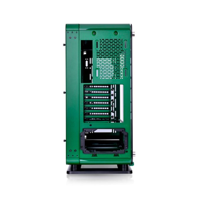 Компьютерный корпус, Thermaltake, Core P6 TG Racing Green, CA-1V2-00MCWN-00, Mid Tower, ATX/M-ATX/Mini-ITX/CEB, Type-C*1, USB 3.0*2, USB 2.0*2, HD Audio, Высота процессорного куллера до 180мм, Длина VGA до 458мм, 4*3,5"/8*2,5", Сталь, 3*Закаленное стекло 4мм, 565*255*530мм, Без Б/П, Зеленый