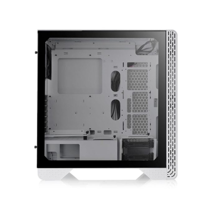 Компьютерный корпус, Thermaltake, S300 TG, CA-1P5-00M6WN-00, Mid-tower, Mini-ITX/M-ATX/ATX, USB 2.0*2/USB 3.0*1, HD Audio,1*120мм вентилятор, Высота процессорного куллера до 170 мм, Длина VGA до 360 мм, 2*3.5"/ 2*2.5", Сталь, 4мм Закаленное стекло*1, 493*230*508мм, Без Б/П, Белый