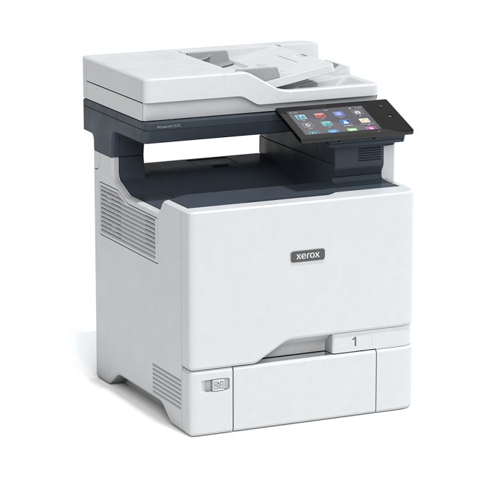 Цветное МФУ, Xerox, VersaLink C625DN, C625V_DN, Лазерное , А4, 50 стр./мин., Подача 650 листов, Двусторонний автоподатчик документов, до 98 изобр./мин., Сенсорный дисплей 7", 1.2 ГГц CPU, 4 ГБ RAM, 32 ГБ eMMC, USB 2.0, Ethernet 10/100/1000, NFC, Fax