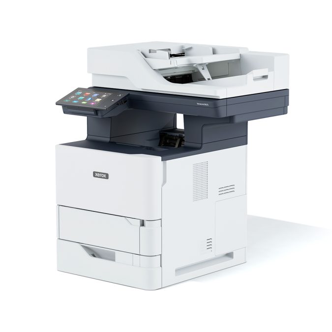 Монохромное МФУ, Xerox, VersaLink B625DN, B625V_DN, Лазерное , А4, 61 стр./мин., Подача 650 листов, Двусторонний автоподатчик документов, до 144 изобр./мин., Сенсорный дисплей 7", 1.2 ГГц CPU, 4 ГБ RAM, 32 ГБ eMMC, USB 2.0, Ethernet 10/100/1000, NFC, Fax
