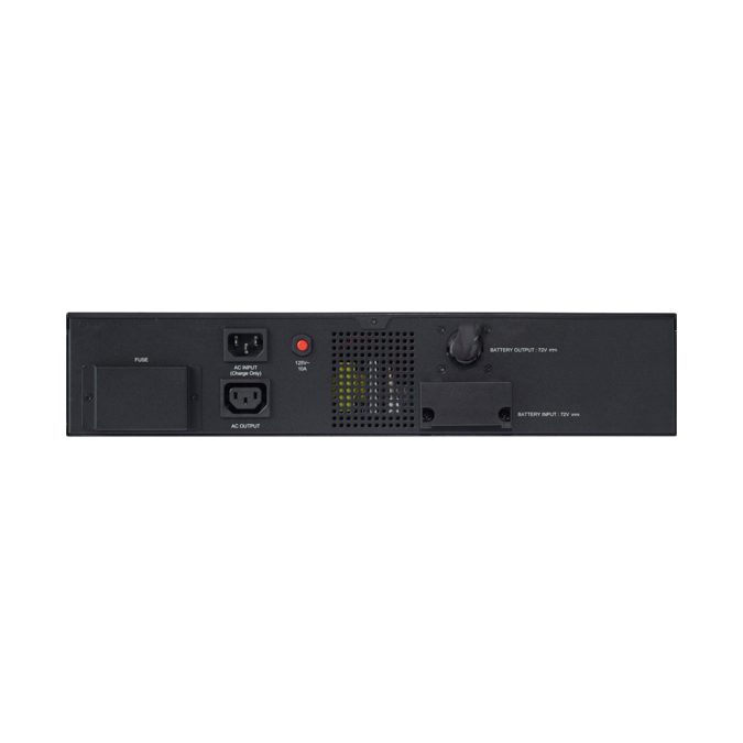 Батарейный блок, CyberPower, BPSE72V45ART2U, Стоечный 19" 2U, 12В*7 Ач 12 шт, Чёрный