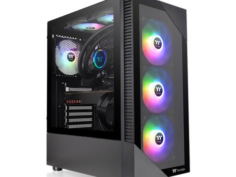 Компьютерный корпус, Thermaltake, View 200 TG Black ARGB, CA-1X3-00M1WN-00, Mid Tower, ATX/M-ATX/Mini ATX, USB3.0*2, HD-Audio, 3*120мм ARGB Lite fan, Высота кулерного процессора 166мм, Длина VGA до 300мм, 2*3,5"/3*2,5", Сталь, 3мм Закаленное стекло*1, Без Б/П, 460*210*395,3мм, Черный